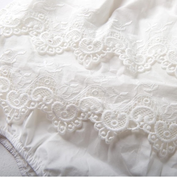 White Lace Romper - Picture 4 of 5